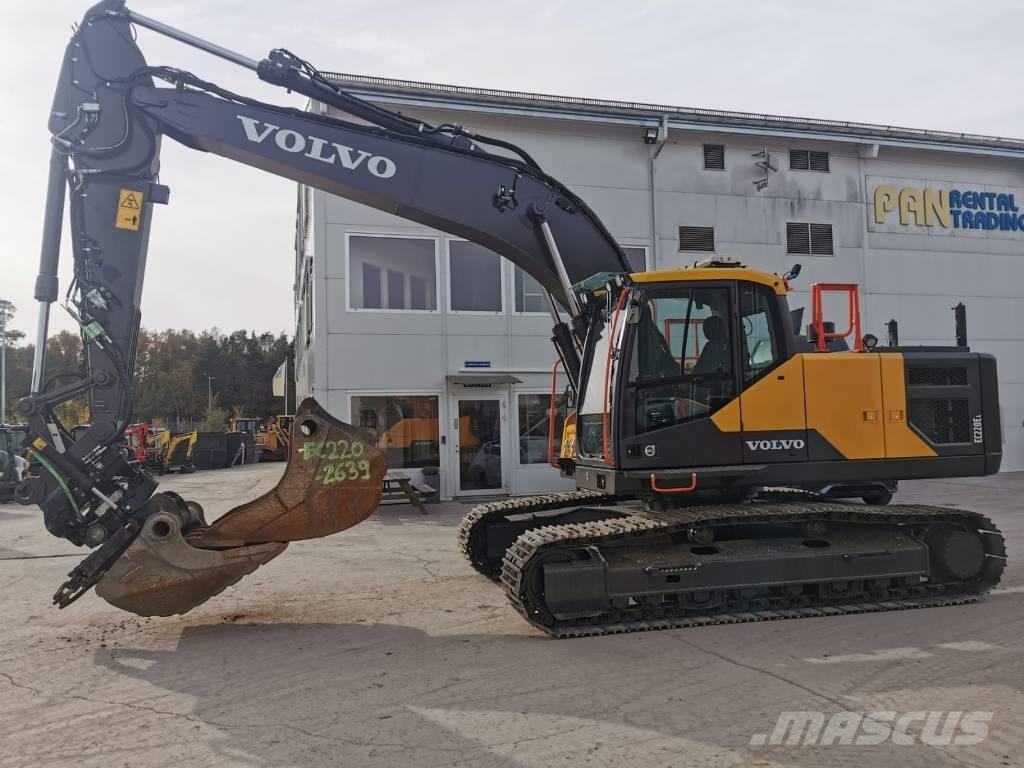Volvo EC 220 EL حفارات زحافة