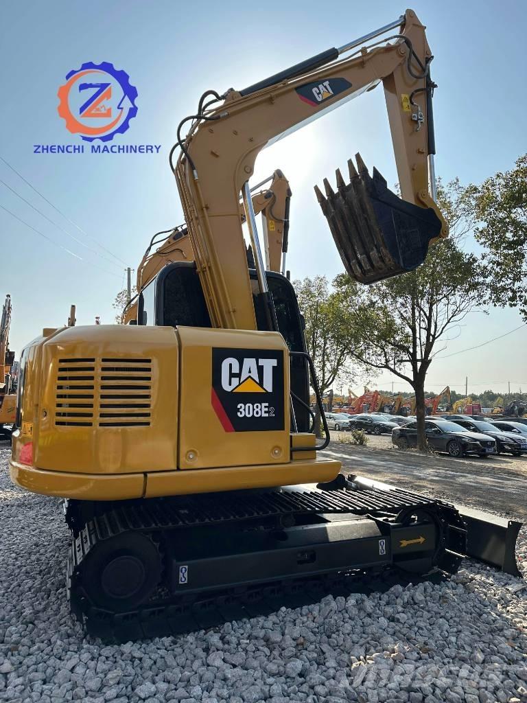 CAT 308 E 2 CR حفارات وسط 7 طن - 12 طن
