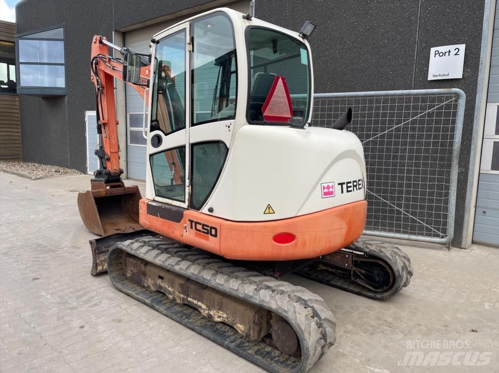 Terex TC50 حفارات صغيرة أقل من 7 طن (حفارات صغيرة)