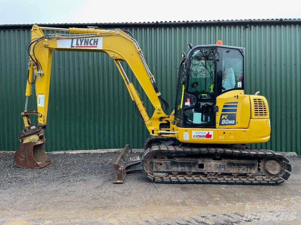 Komatsu PC 80 MR حفارات وسط 7 طن - 12 طن