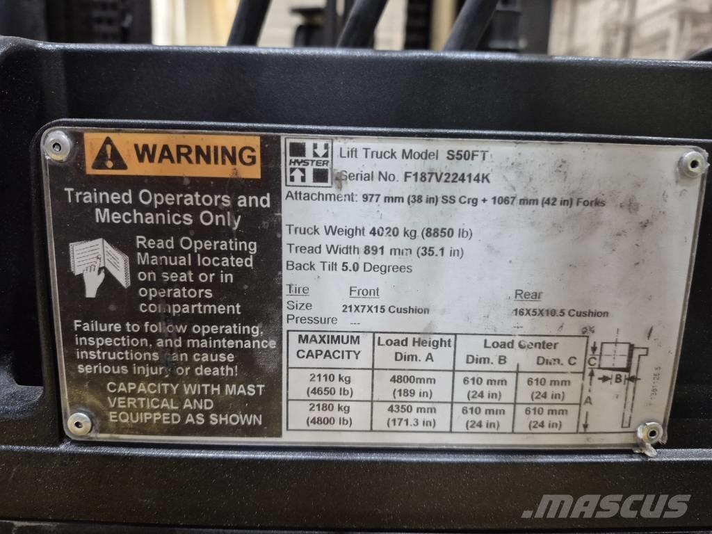 Hyster S 50 FT شاحنات ذات رافعات شوكية - أخرى