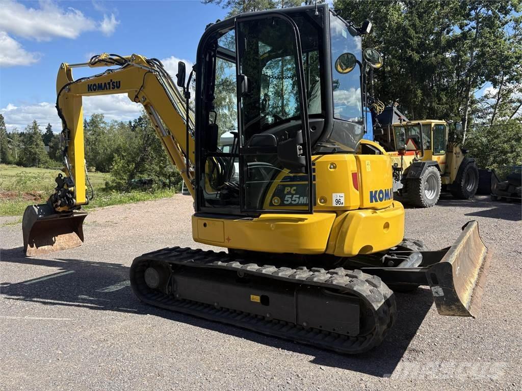 Komatsu PC55 MR-5 حفارات صغيرة أقل من 7 طن (حفارات صغيرة)