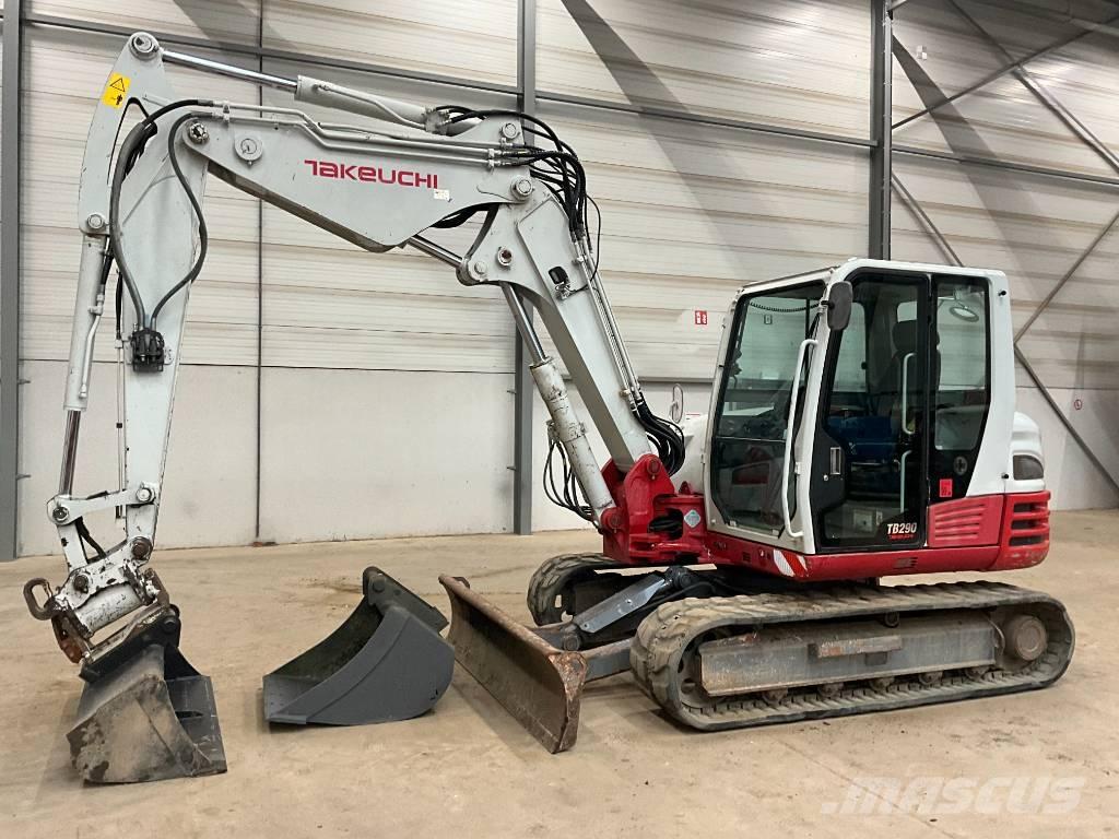 Takeuchi TB 290 حفارات وسط 7 طن - 12 طن