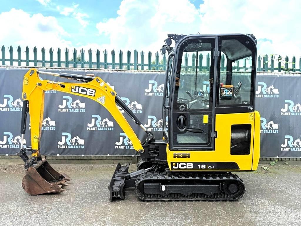 JCB 16 C-1 حفارات صغيرة أقل من 7 طن (حفارات صغيرة)
