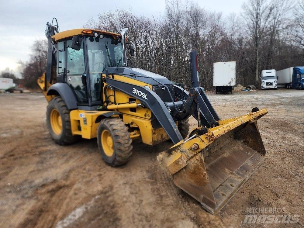 John Deere 310SL لوادر ذات جرافات عكسية