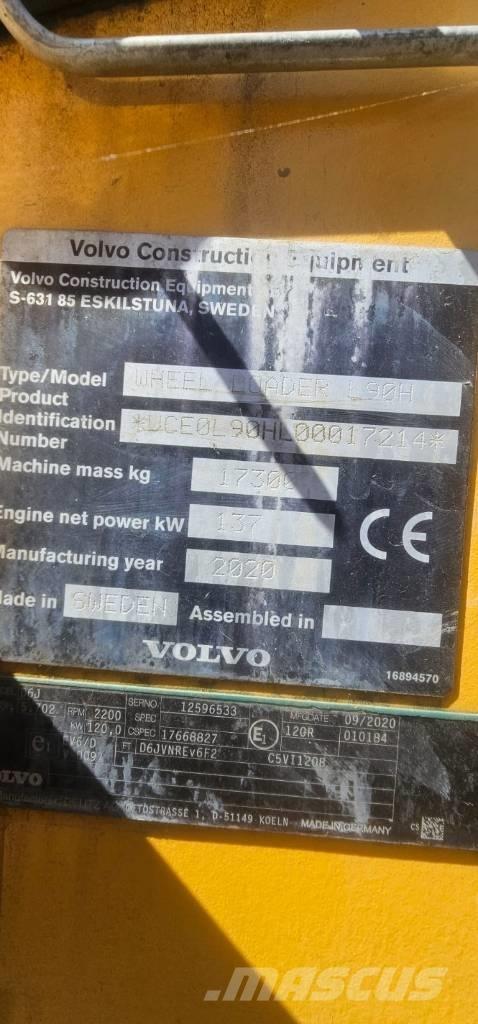 Volvo L 90 H لوادر بعجل