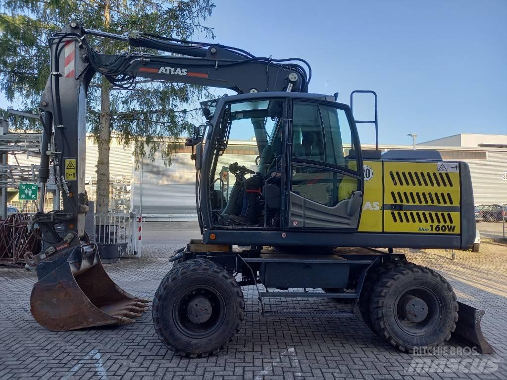 Atlas 160 W mit OQ65 حفارات بعجل