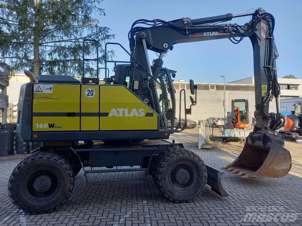 Atlas 160 W mit OQ65 حفارات بعجل