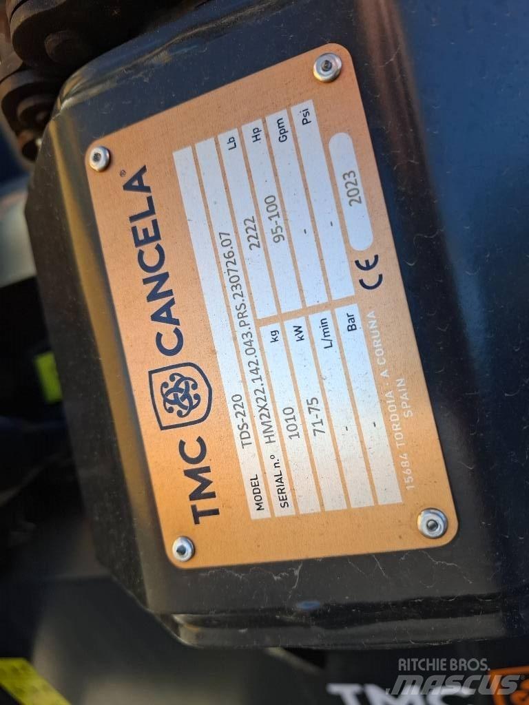 TMC Cancela TDS 220 جزازات وأغطية المراعي