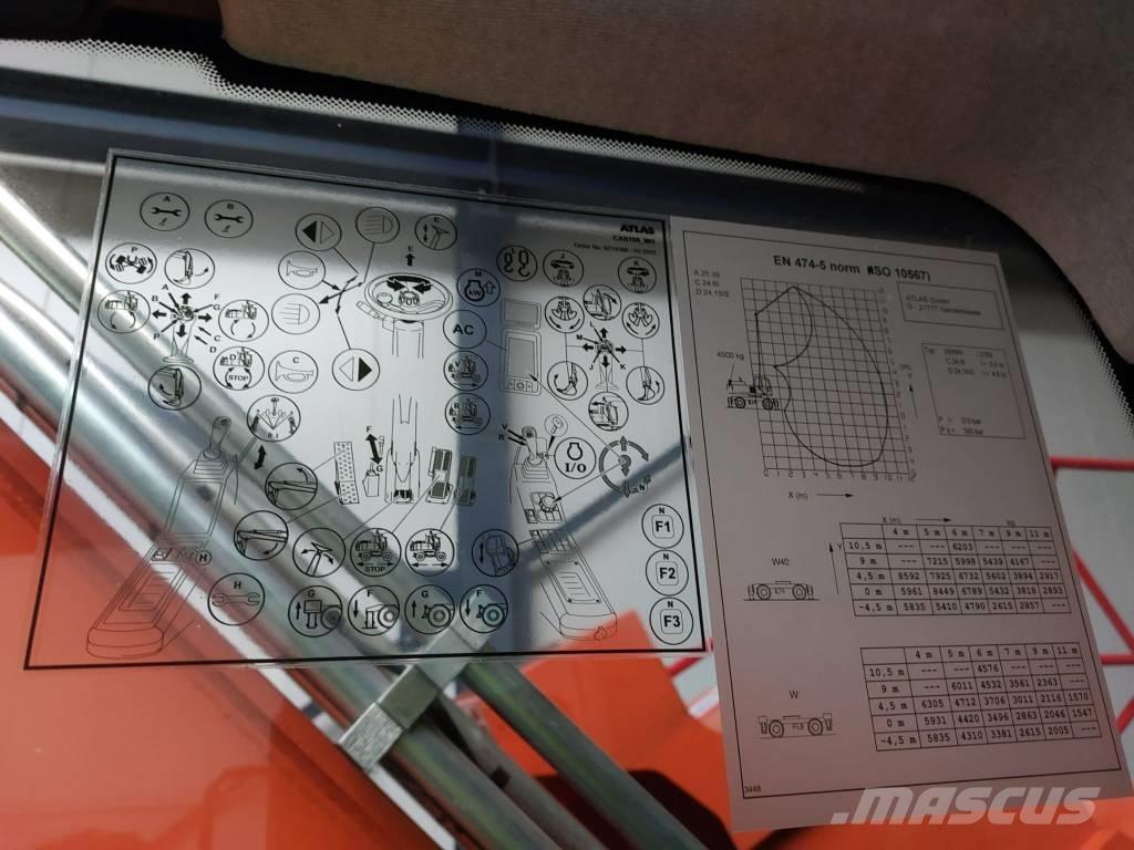Atlas 250 MH مناولات المخلفات / مناولات صناعية