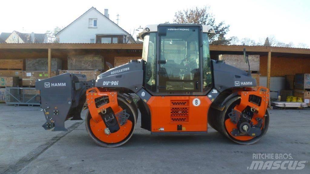 Hamm DV+ 90i VO-S مداحل ثنائية الاسطوانة