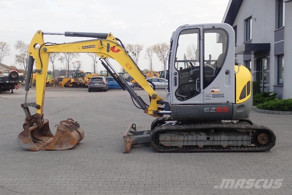 Wacker Neuson EZ 53 حفارات صغيرة أقل من 7 طن (حفارات صغيرة)
