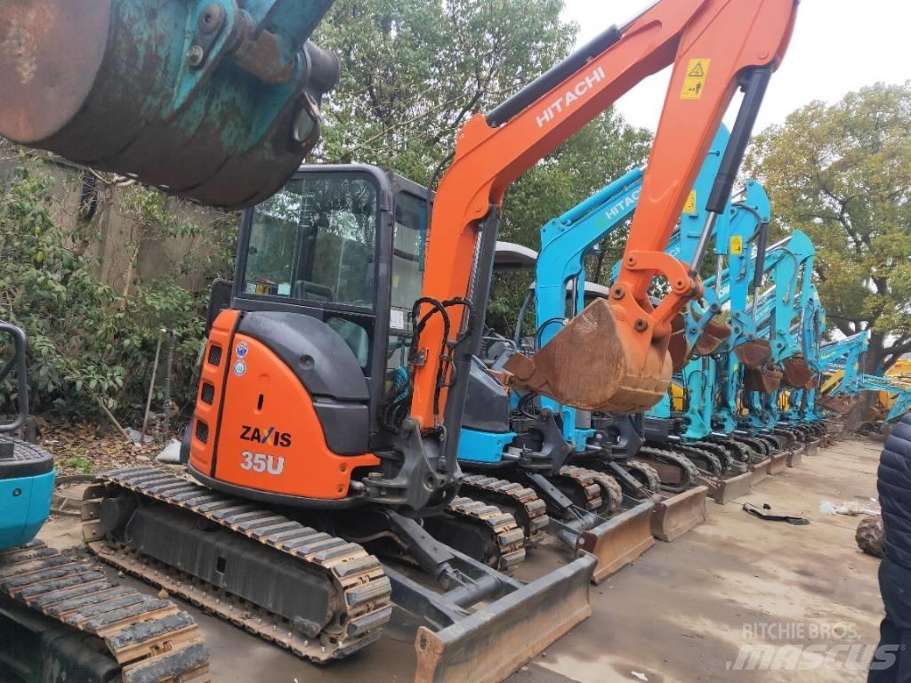 Hitachi ZX 35 U حفارات صغيرة أقل من 7 طن (حفارات صغيرة)