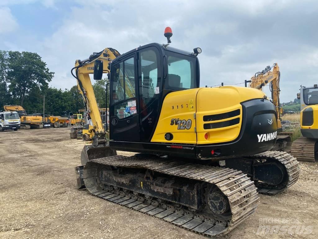 Yanmar SV 120 حفارات زحافة