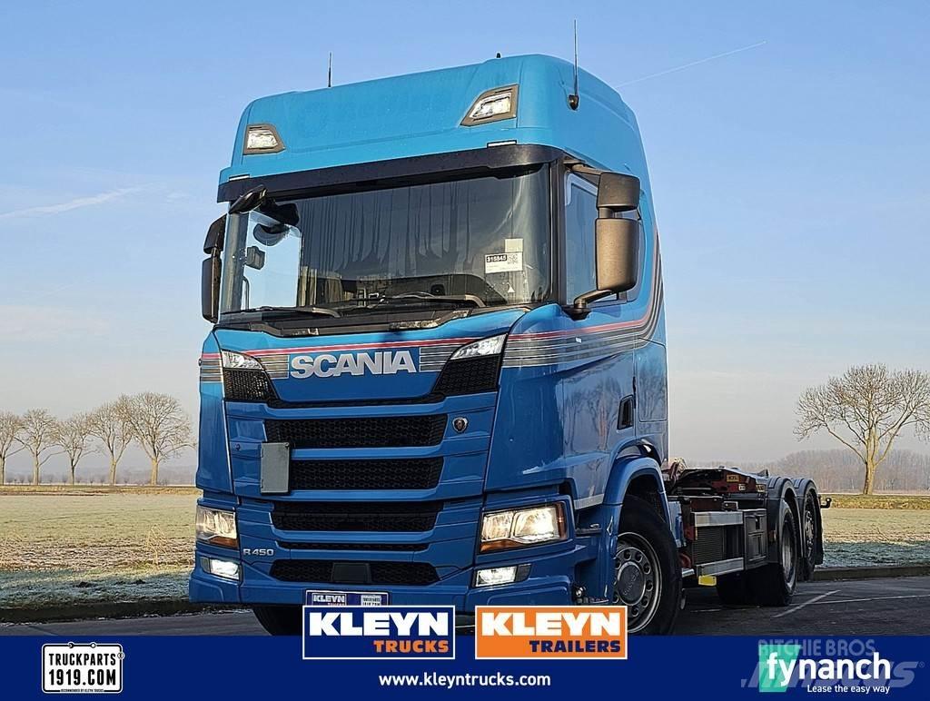 Scania R450 6x2*4 شاحنات الرافعات الخطافية