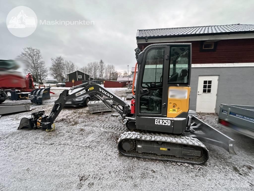 Volvo ECR 25 D حفارات صغيرة أقل من 7 طن (حفارات صغيرة)