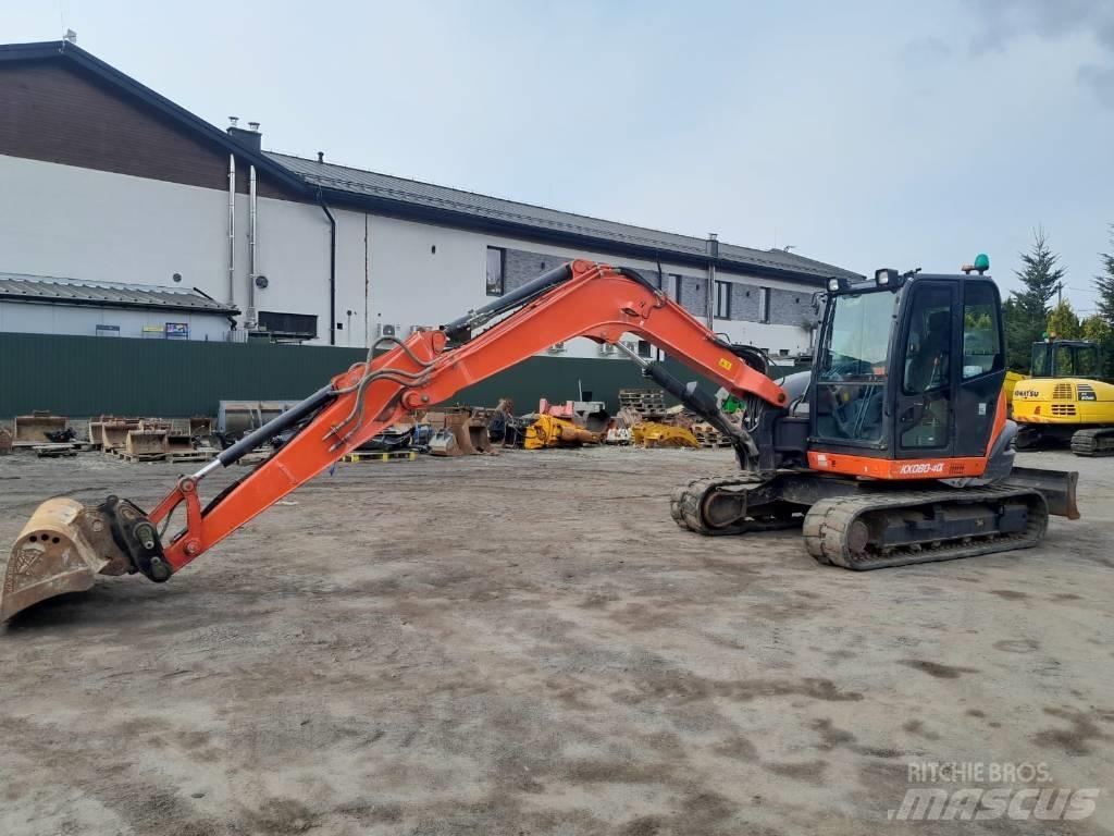 Kubota KX 080-4 حفارات وسط 7 طن - 12 طن
