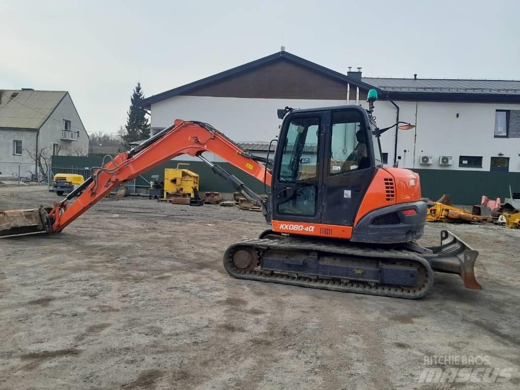 Kubota KX 080-4 حفارات وسط 7 طن - 12 طن