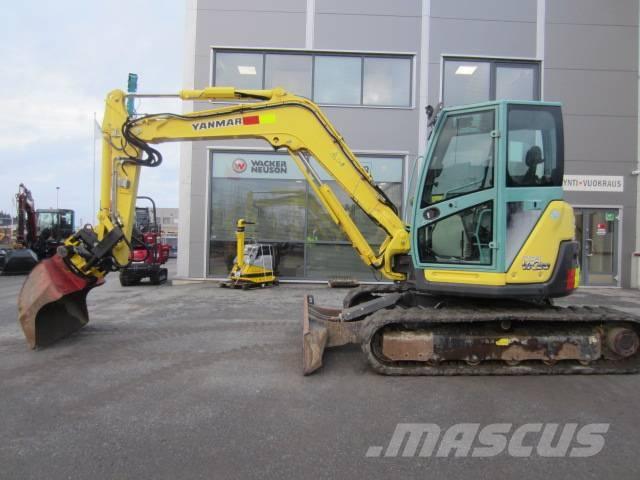 Yanmar Vio 80 U حفارات وسط 7 طن - 12 طن