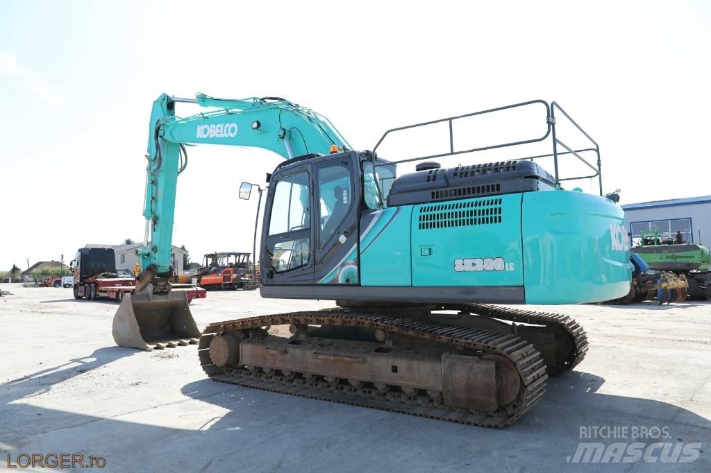 Kobelco SK 300 LC - 10 حفارات زحافة