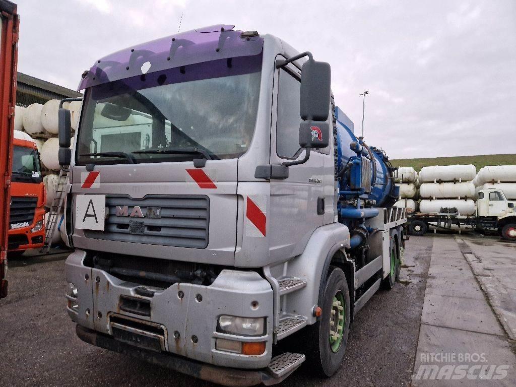 MAN TGA 26.360 6X2 شاحنات مزدوجة / خلخلة