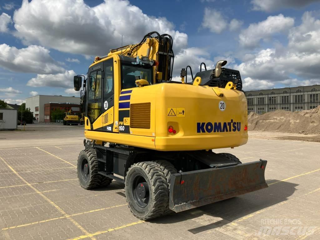 Komatsu PW 160-11 E0 حفارات بعجل