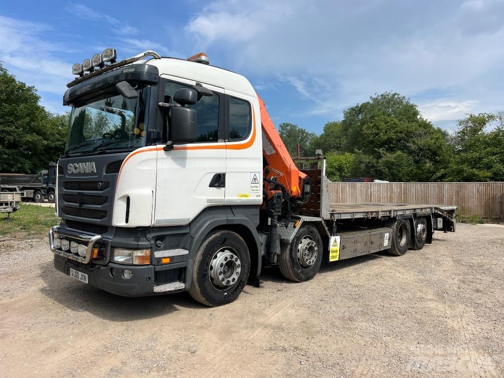 Scania R 400 شاحنات الرافعات