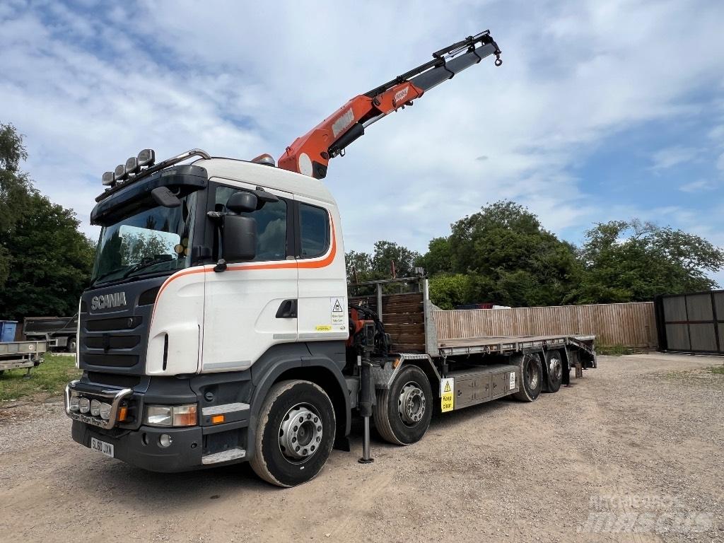 Scania R 400 شاحنات الرافعات