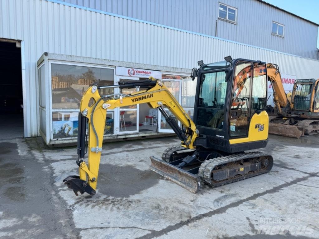 Yanmar SV26 (01566) حفارات صغيرة أقل من 7 طن (حفارات صغيرة)