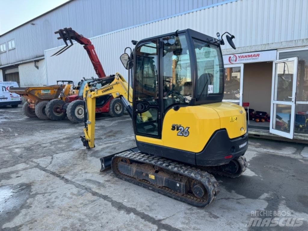 Yanmar SV26 (01566) حفارات صغيرة أقل من 7 طن (حفارات صغيرة)