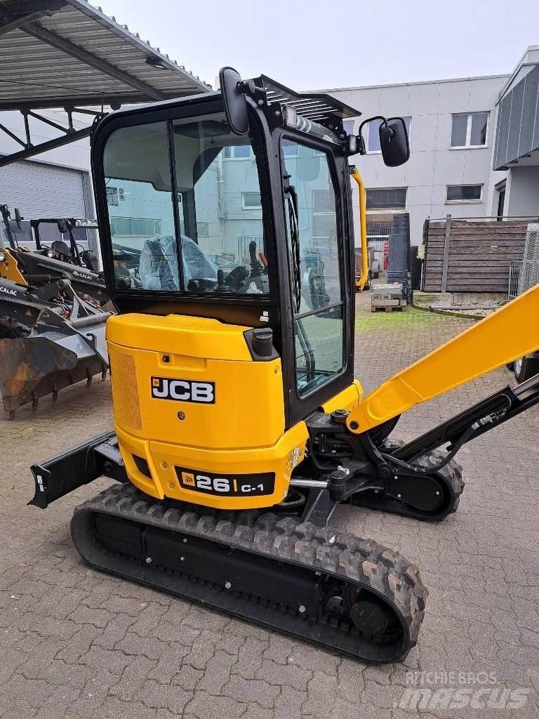 JCB 26 C-1 حفارات صغيرة أقل من 7 طن (حفارات صغيرة)