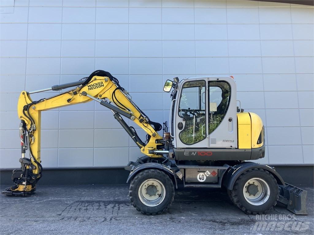 Wacker Neuson EW 100 حفارات بعجل