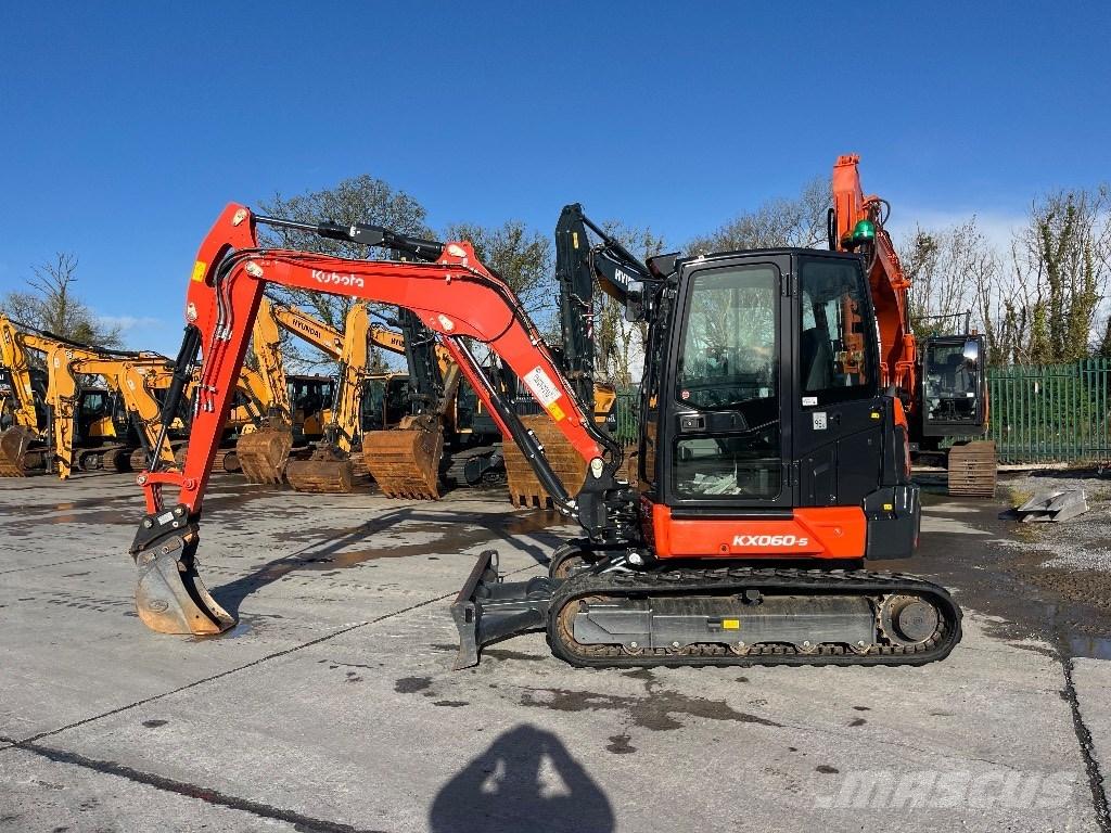 Kubota KX 060-5 حفارات صغيرة أقل من 7 طن (حفارات صغيرة)