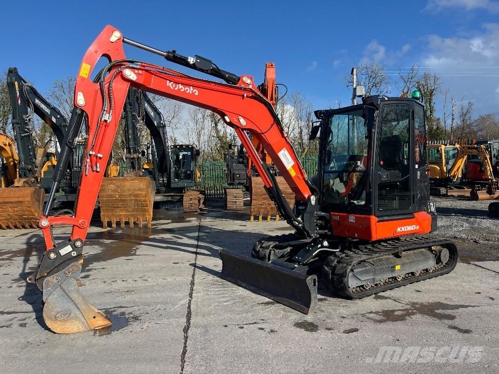 Kubota KX 060-5 حفارات صغيرة أقل من 7 طن (حفارات صغيرة)