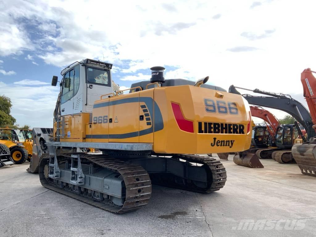 Liebherr R 966 HD حفارات زحافة
