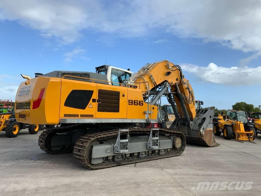 Liebherr R 966 HD حفارات زحافة