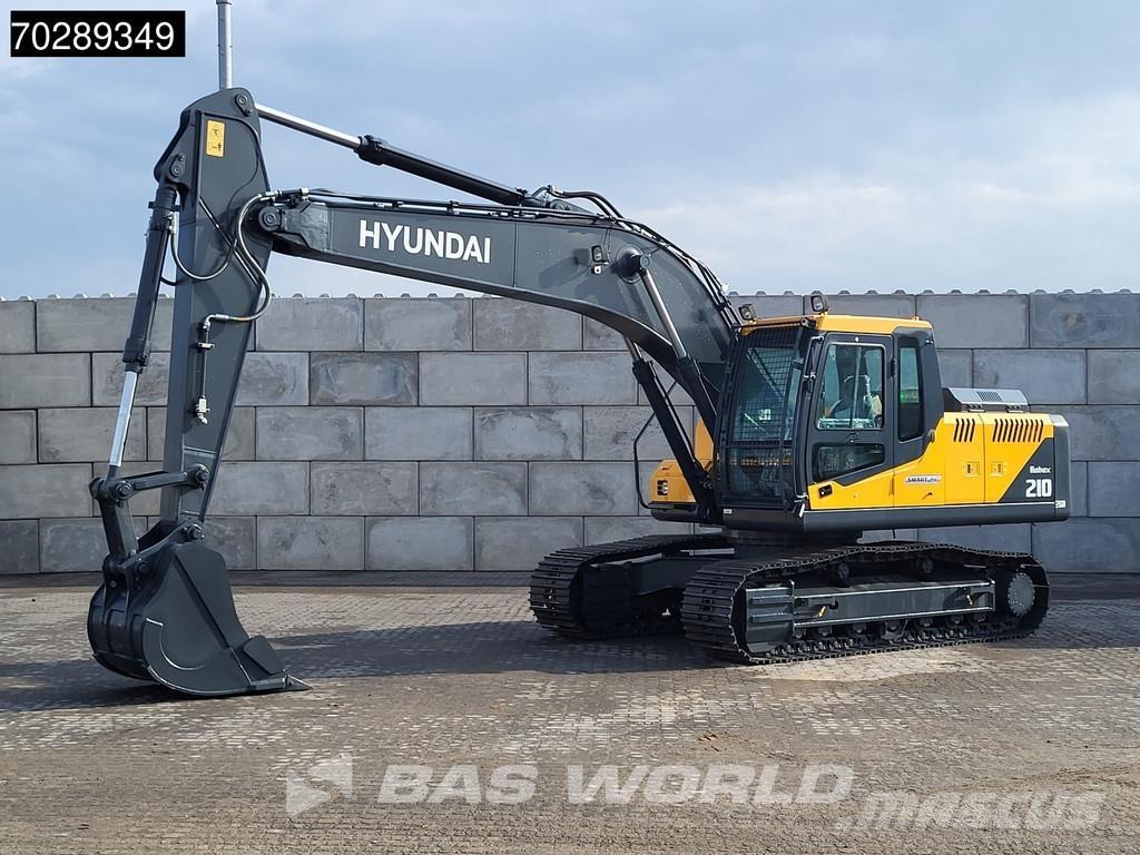 Hyundai R210 حفارات زحافة