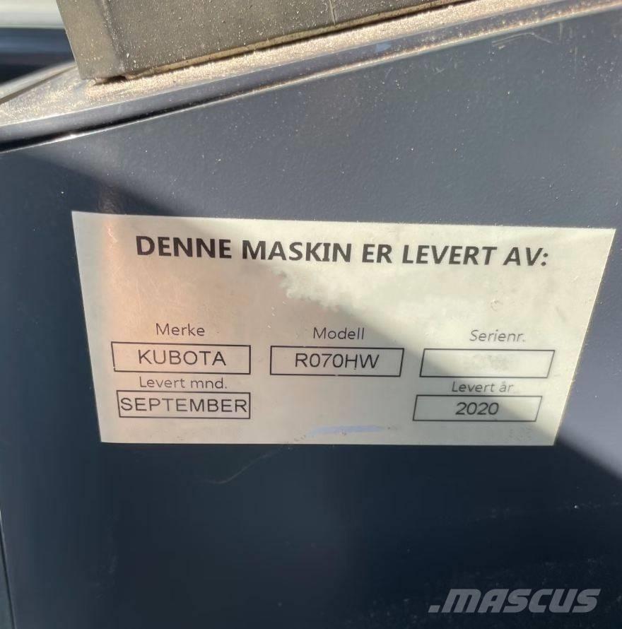 Kubota R 070 HW لوادر بعجل