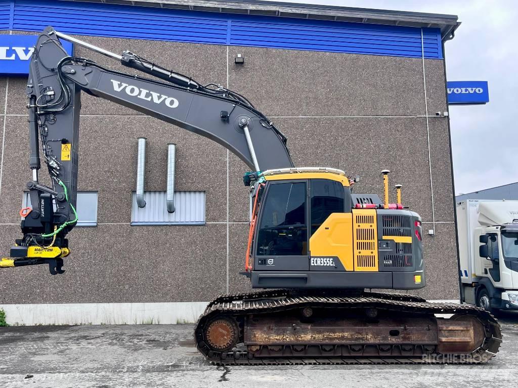Volvo ECR 355 E حفارات زحافة