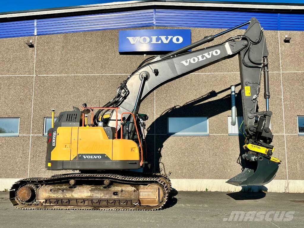 Volvo ECR 355 E حفارات زحافة
