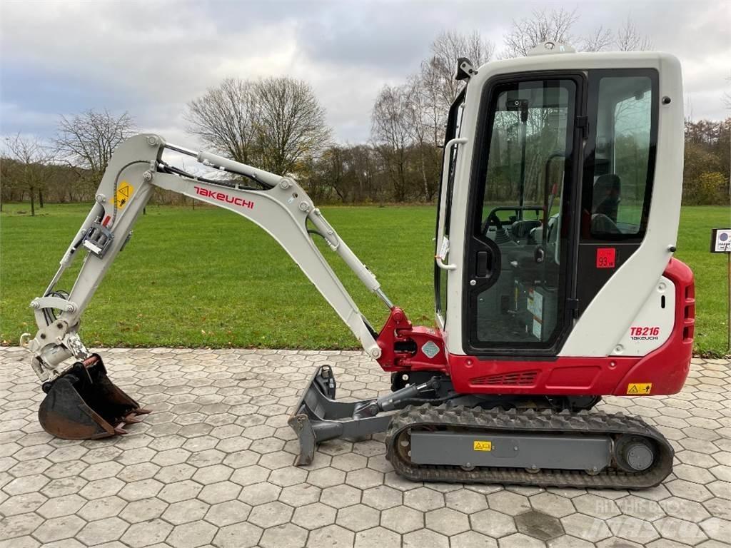 Takeuchi TB216AV4 حفارات صغيرة أقل من 7 طن (حفارات صغيرة)