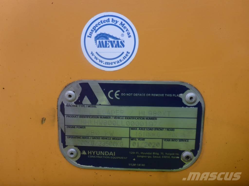 Hyundai HL980XT لوادر بعجل