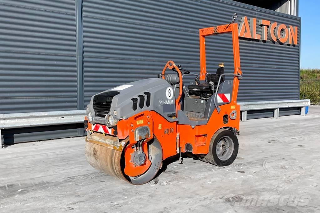 Hamm HD 10 VT مداحل مزدوجة