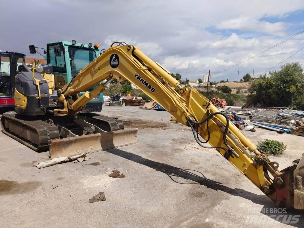 Yanmar Vio 80 حفارات وسط 7 طن - 12 طن