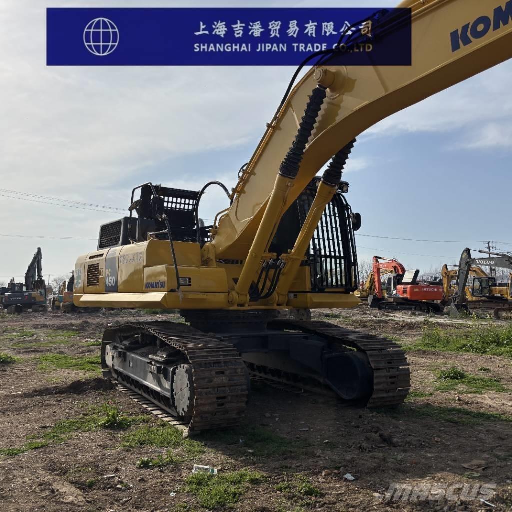 Komatsu PC 450 حفارات زحافة