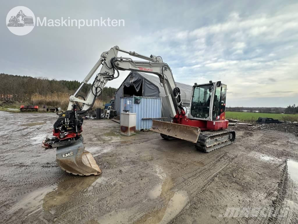 Takeuchi TB 280 FR حفارات وسط 7 طن - 12 طن