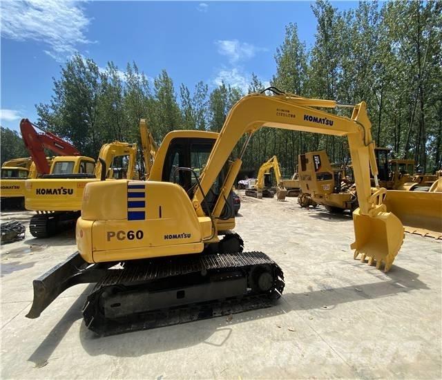 Komatsu PC 60 حفارات زحافة