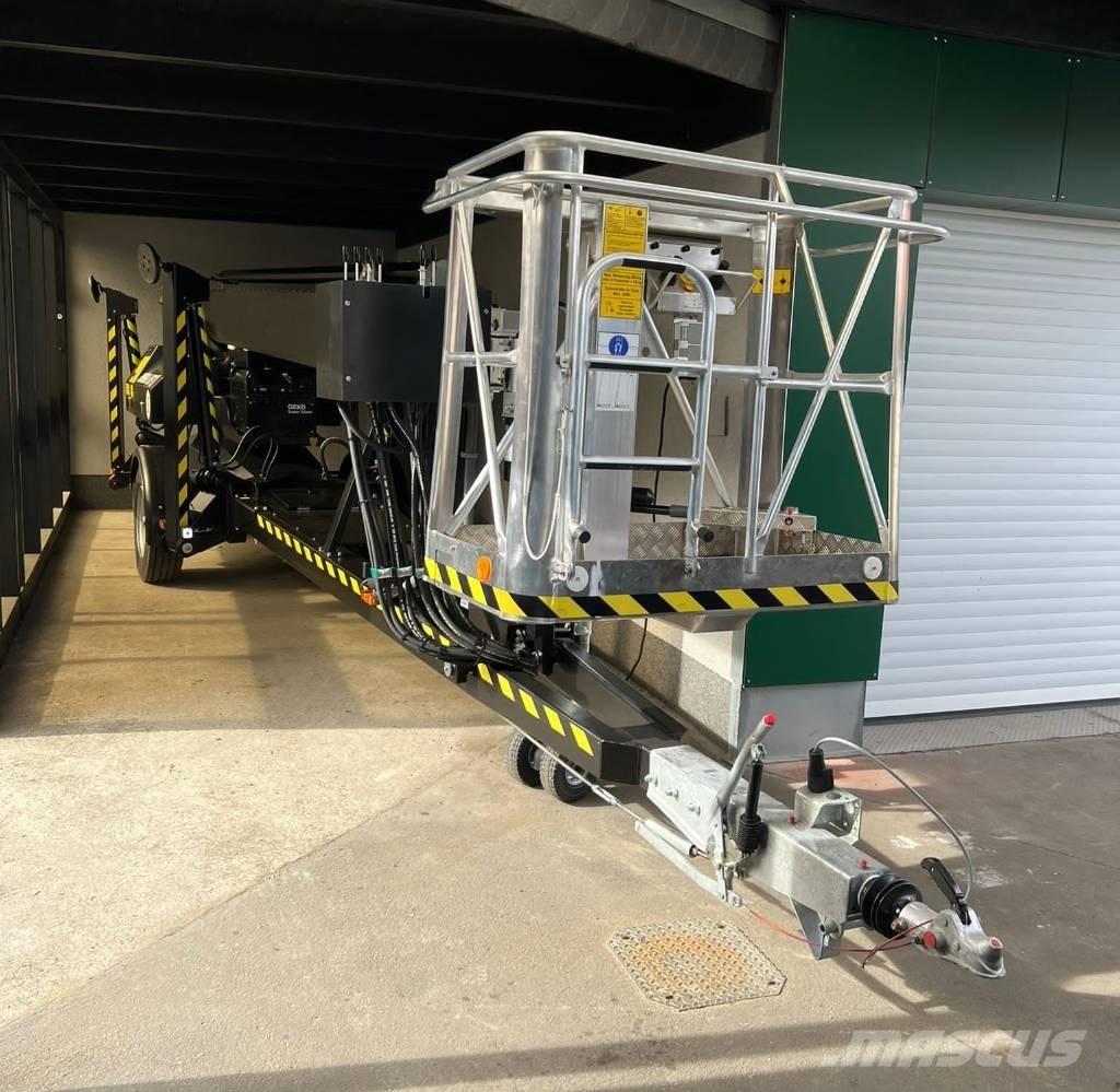 Denka-Lift DL 30 المنصات الهوائية المثبتة على مقطورة