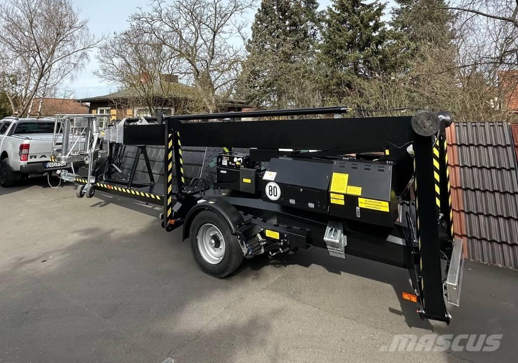Denka-Lift DL 30 المنصات الهوائية المثبتة على مقطورة