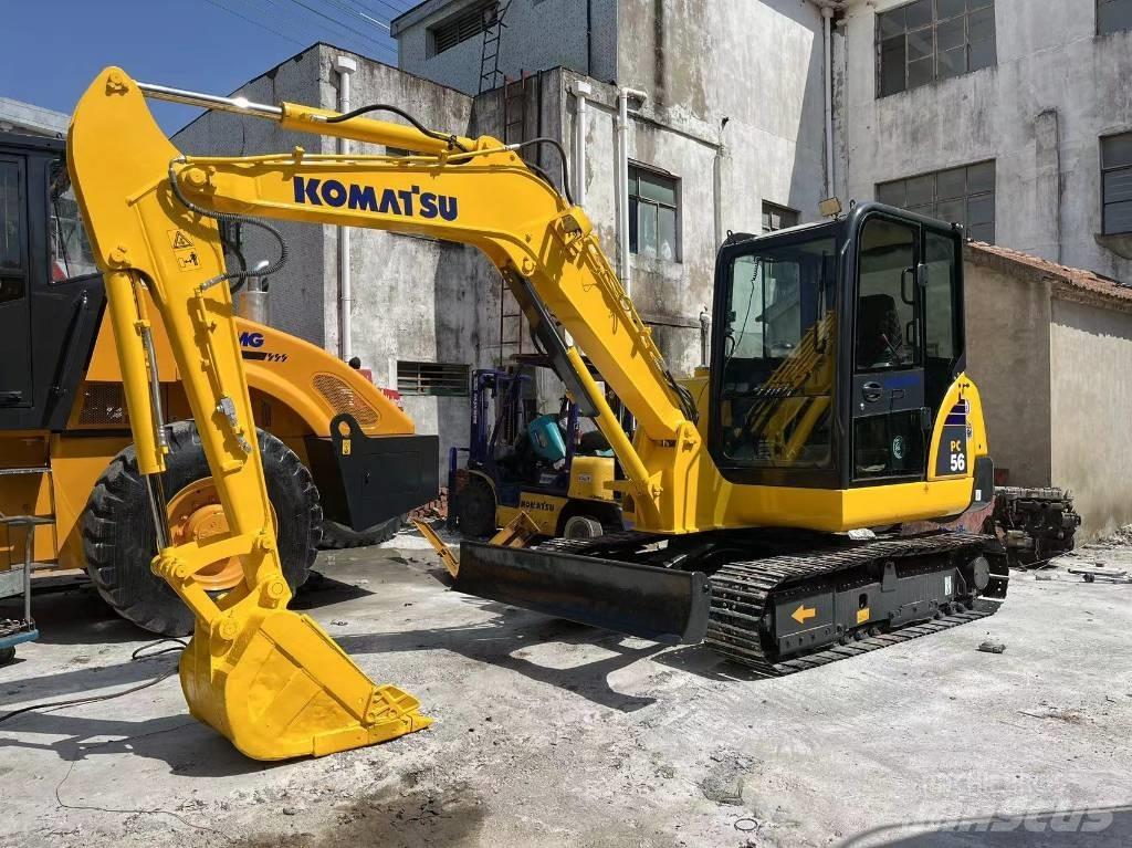 Komatsu PC 56 حفارات صغيرة أقل من 7 طن (حفارات صغيرة)